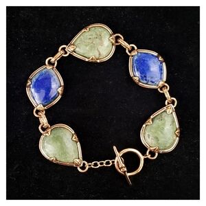 Barse Multigemstone Toggle Bracelet